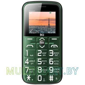 Мобильный телефон BQ-Mobile BQ-1851 Respect (зеленый)